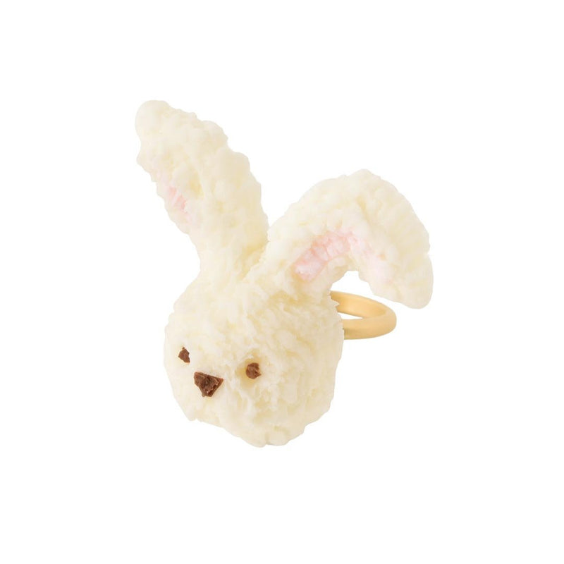 Milk Rabbit Cookie's Face Ring【Japan Jewelry】