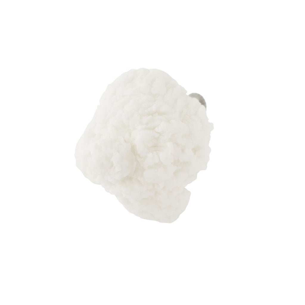Polar Bear’s Tail White Chocolate Cookie Clip-On Earring (1 Piece)【Japan Jewelry】