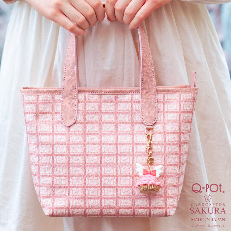 【Q-pot. × Cardcaptor Sakura Collaboration/Pre-Order】Sakura's Dress Cupcake Bag Charm【Japan Jewelry】
