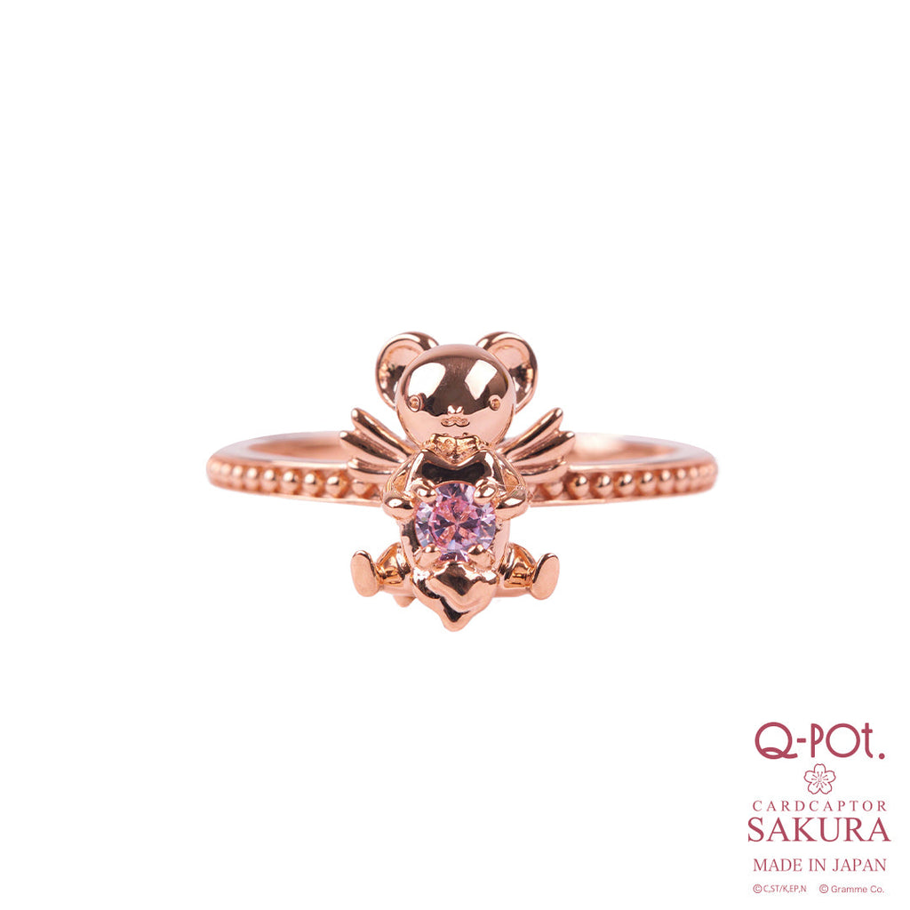 【Q-pot. × Cardcaptor Sakura Collaboration/Pre-Order】Sakura and Kero-chan's Melty Drop Ring【Japan Jewelry】