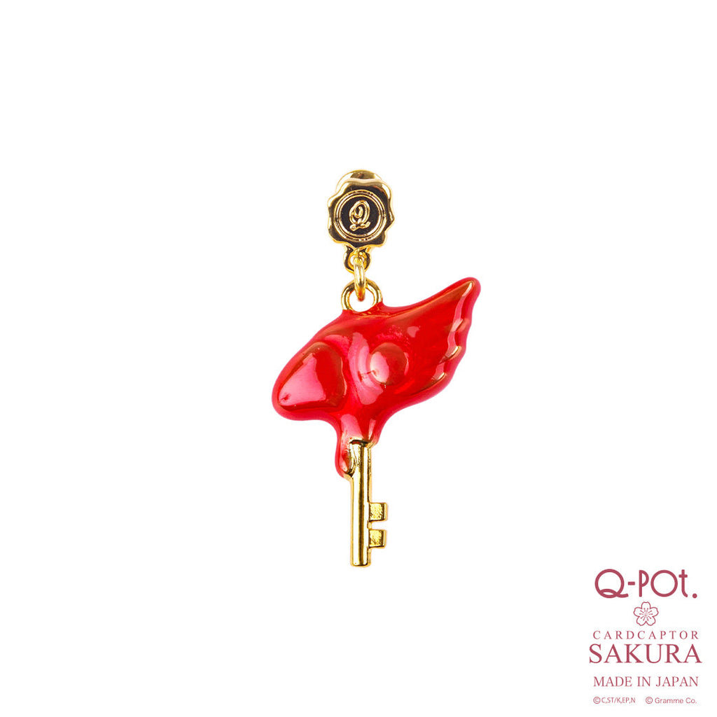 【Q-pot. × Cardcaptor Sakura Collaboration/Pre-Order】Melty Key of the Seal Pierced Earring (1 Piece)【Japan Jewelry】