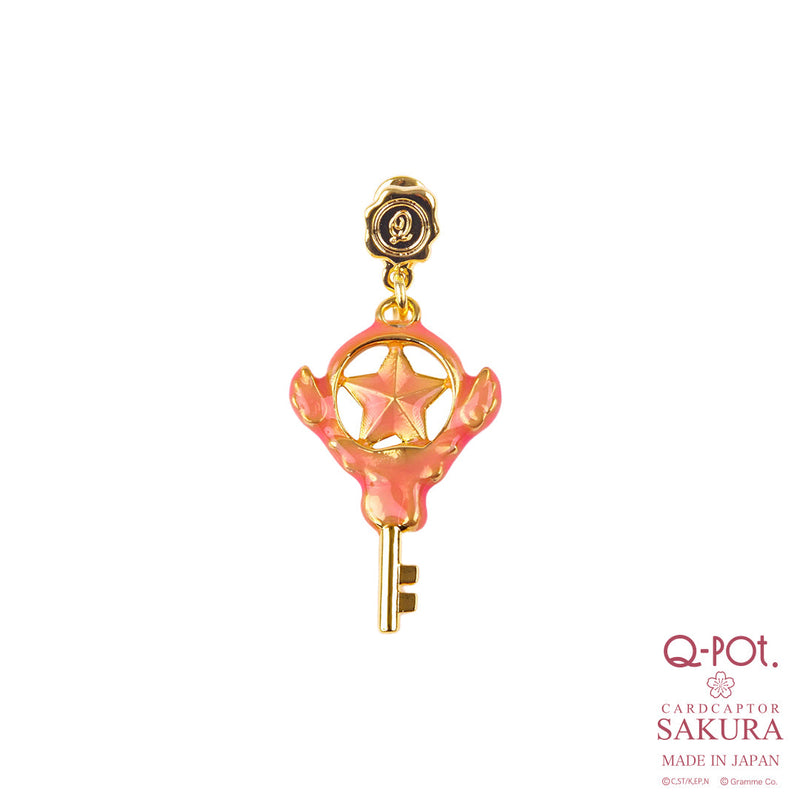 【Q-pot. × Cardcaptor Sakura Collaboration/Pre-Order】Melty Key of the Star Pierced Earring (1 Piece)【Japan Jewelry】