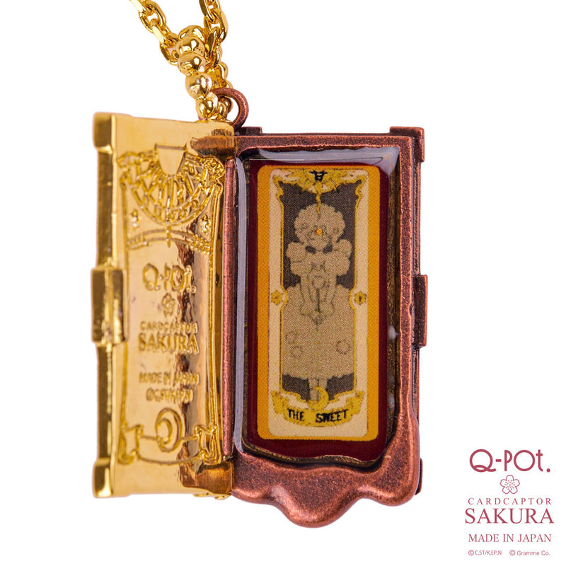 【Q-pot. × Cardcaptor Sakura Collaboration/Pre-Order】Sakura's Book of the Clow Cards Necklace【Japan Jewelry】