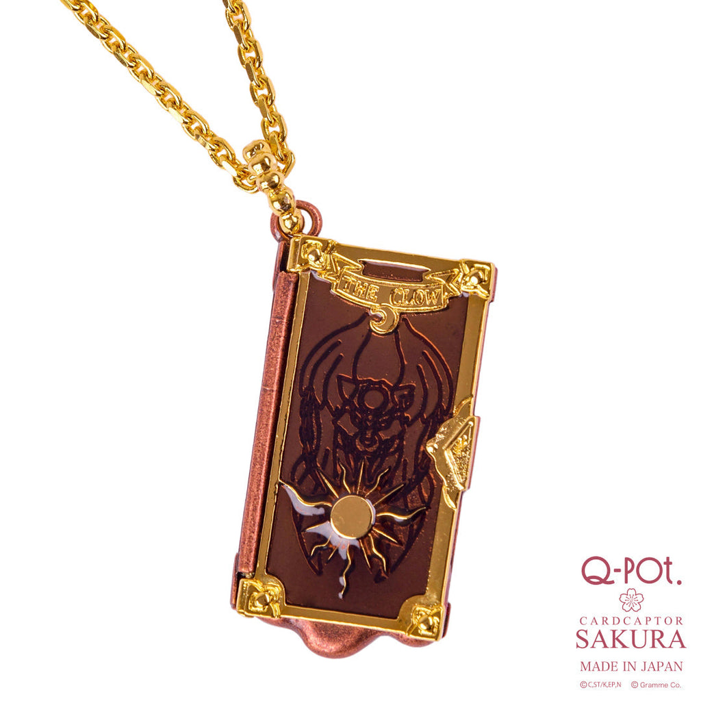 【Q-pot. × Cardcaptor Sakura Collaboration/Pre-Order】Sakura's Book of the Clow Cards Necklace【Japan Jewelry】