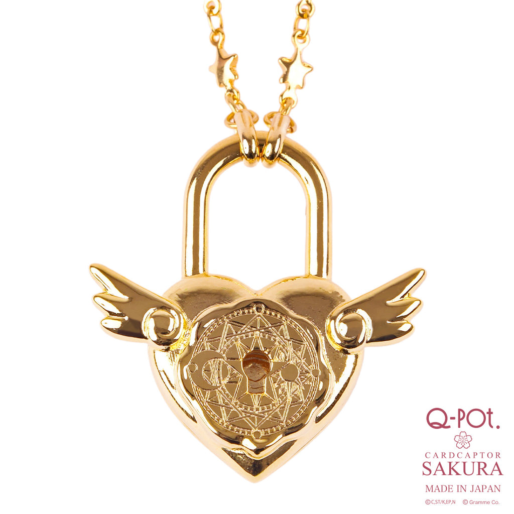 【Cardcaptor Sakura Collaboration】Sakura's Magical Padlock Necklace【Japan Jewelry】
