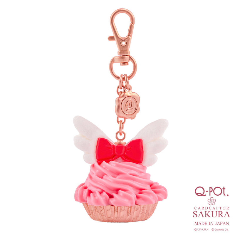 【Q-pot. × Cardcaptor Sakura Collaboration/Pre-Order】Sakura's Dress Cupcake Bag Charm【Japan Jewelry】