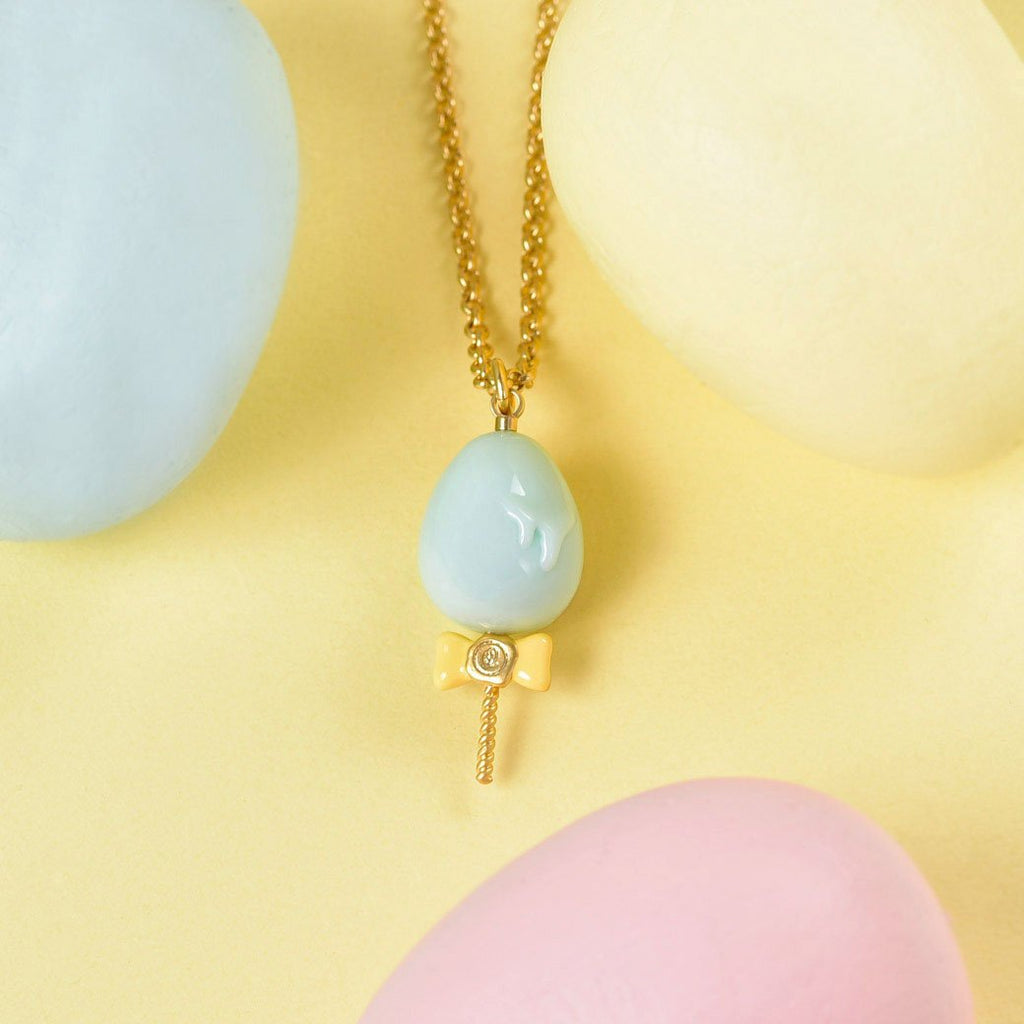 Easter Egg Necklace (Mint Green)【Japan Jewelry】
