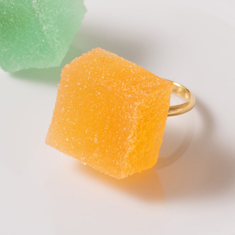 Orange Petit Pate de Fruit Ring【Japan Jewelry】