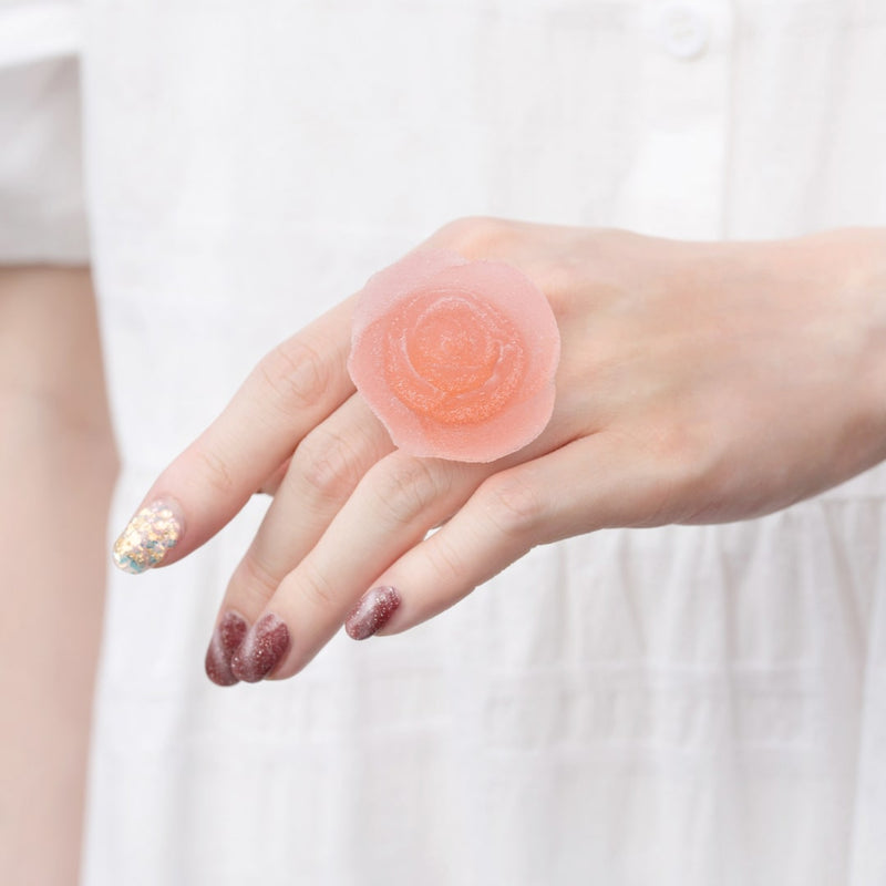 Strawberry Rose Pate de Fruit Ring【Japan Jewelry】