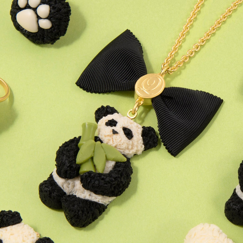 【Pre-Order】Panda Cookie Necklace【Japan Jewelry】