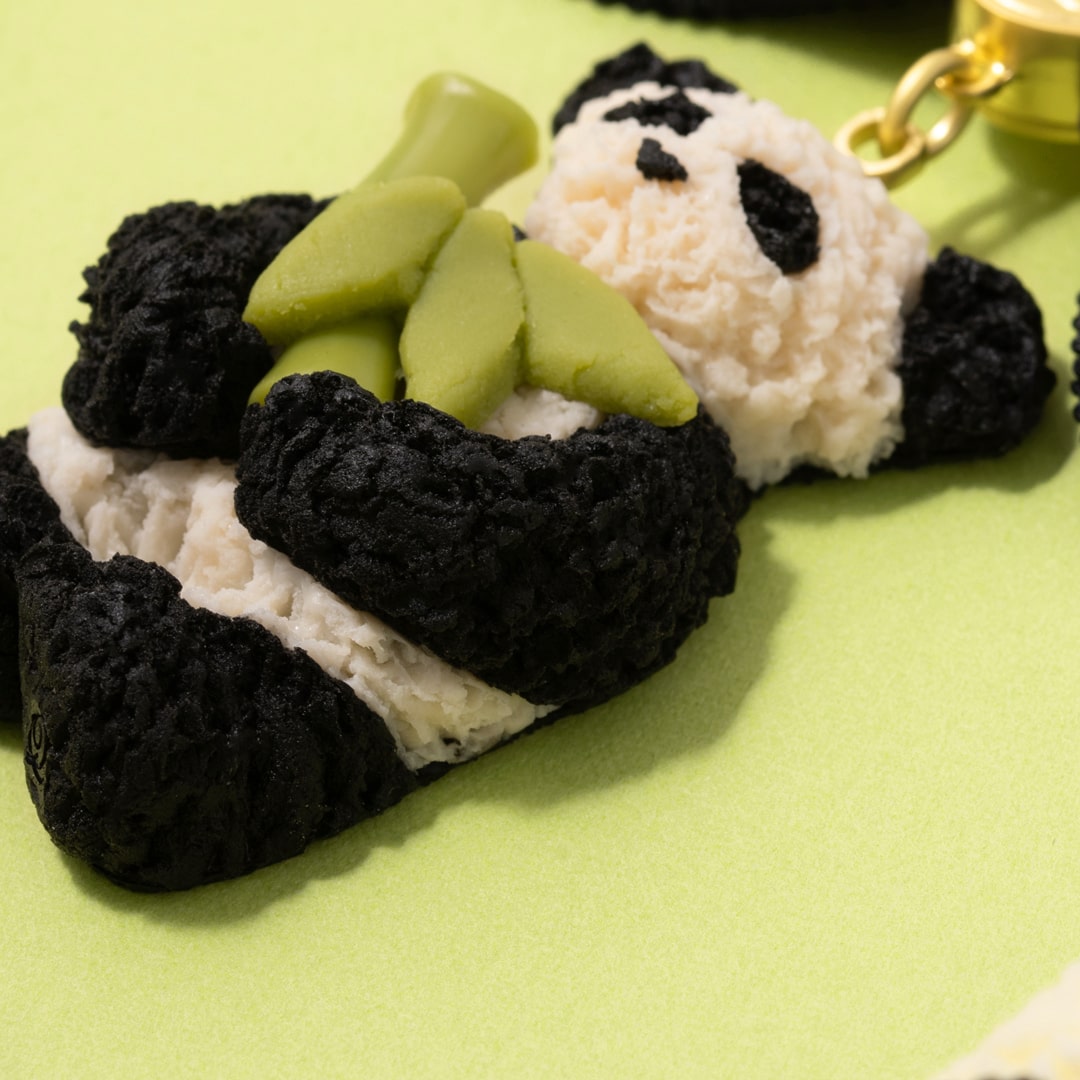 Q-pot. パンダ キーホルダー Panda Cookie Keychain【Japan Jewelry