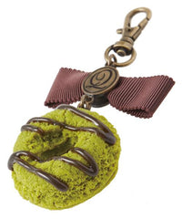 Matcha Doughnut Bag Charm【Japan Jewelry】