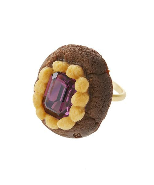 Blueberry Jewel Cookie Ring【Japan Jewelry】