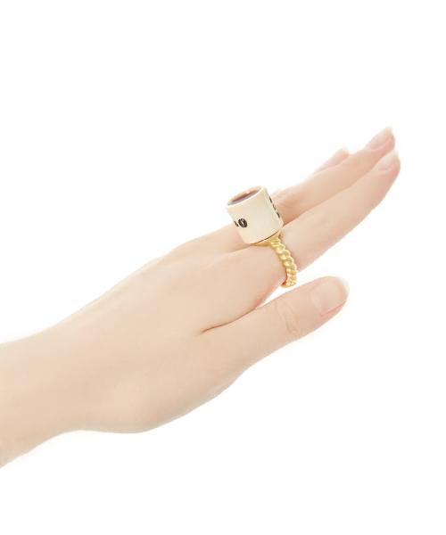 Q-pot. Blend Coffee Ring【Japan Jewelry】