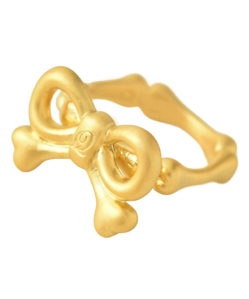 Rebone Ring (Matt Gold)【Japan Jewelry】