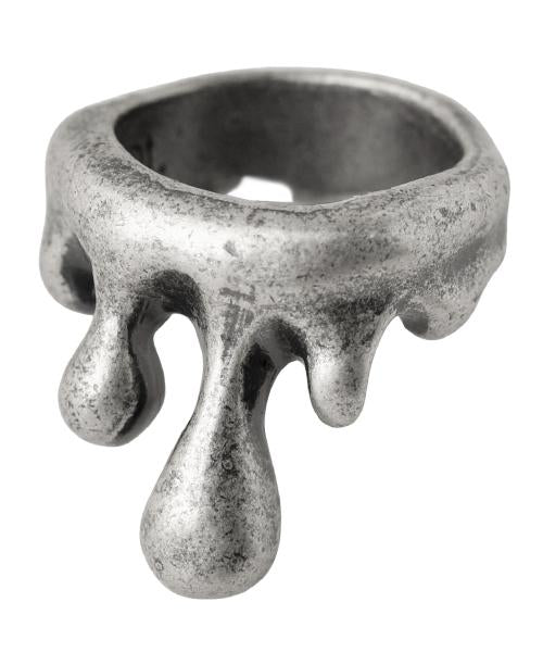 Melt Ring (Antique Silver)【Japan Jewelry】