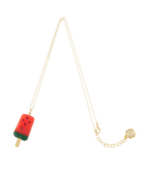 Watermelon Petit Ice Candy Bar Necklace【Japan Jewelry】