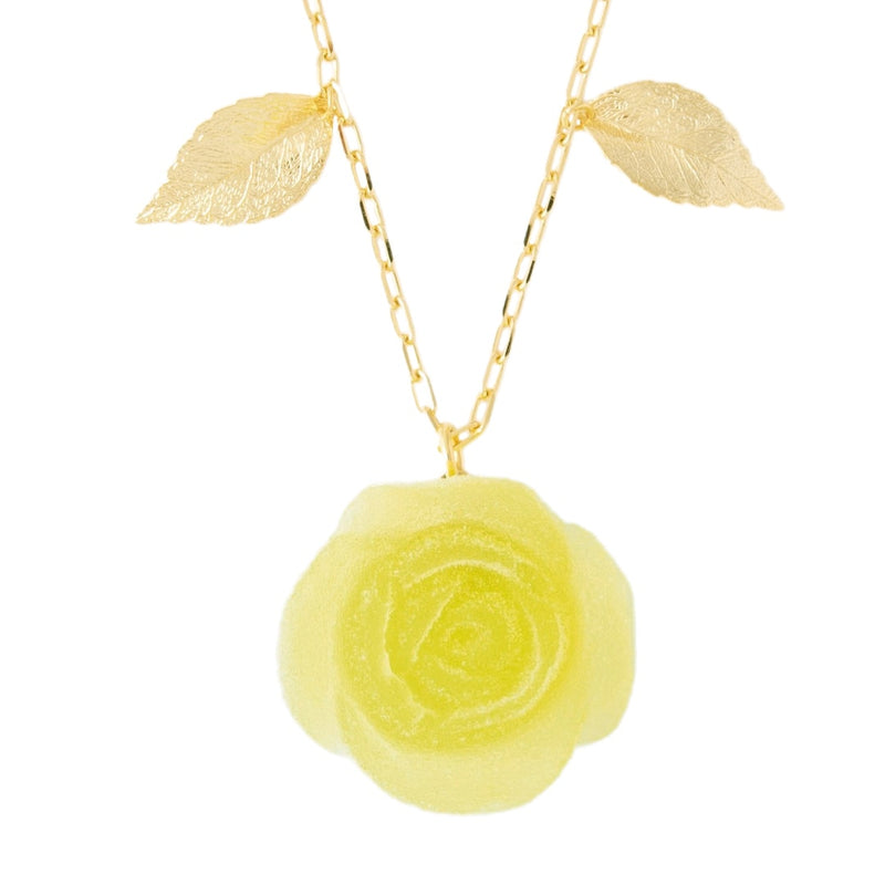 La France Rose Pate de Fruit Necklace【Japan Jewelry】