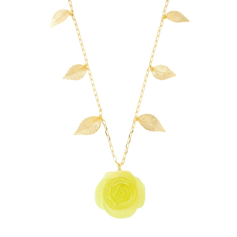 La France Rose Pate de Fruit Necklace【Japan Jewelry】