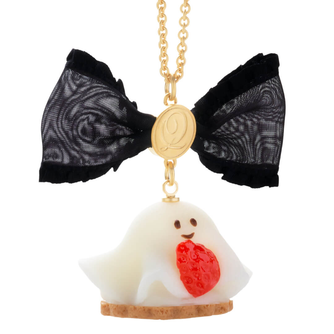 Strawberry Ghost Cake Necklace【Japan Jewelry】