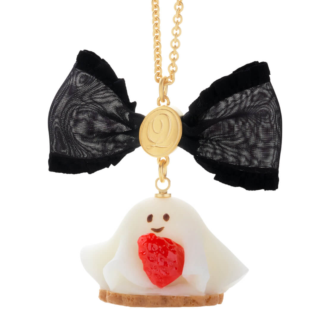 Strawberry Ghost Cake Necklace【Japan Jewelry】